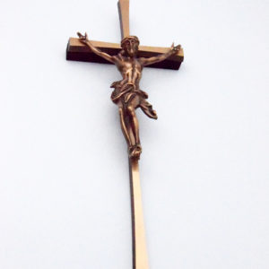 Pompes Funèbres Grosso : Croix bronze christ