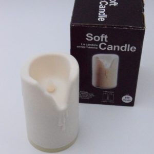 Pompes Funèbres Grosso : Bougie Soft candle medium (1)