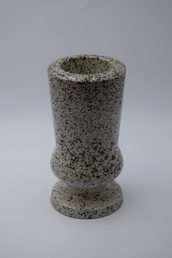 Pompes Funèbres Grosso : Vase Blanc Gris