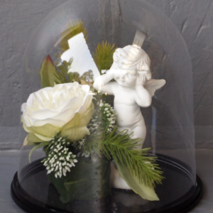 Pompes Funèbres Grosso : Cloche ange blanc
