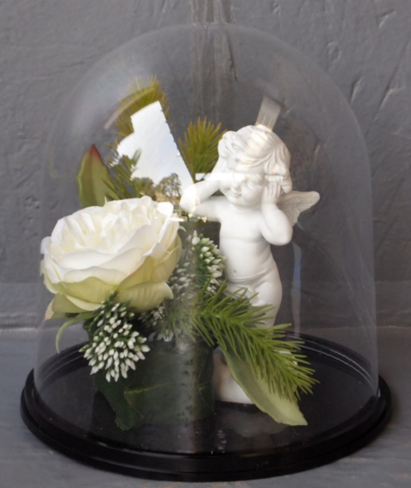 Pompes Funèbres Grosso : Cloche ange blanc
