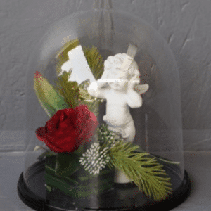 Pompes Funèbres Grosso : Cloche ange rouge