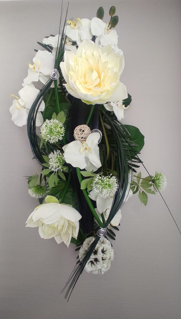 Pompes Funèbres Grosso : Raquette nature blanc