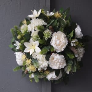 Pompes Funèbres Grosso : Coussin bocage sapin blanc