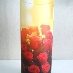 pompes funèbres grosso: Urne tube carton bouquet