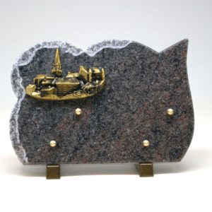 Pompes funèbres Grosso : Plaque craquelée Village him