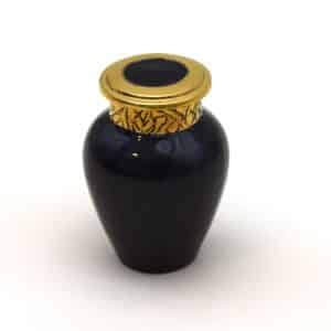 Pompes Funèbres Grosso : Reliquaire laiton noir